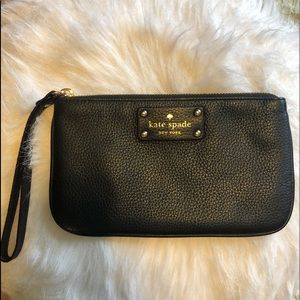 NWOT Kate Spade Leather Wristlet